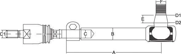 Vapormatic - VPJ3799 - Assembly Tie Rod