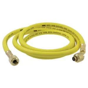 Vapormatic - VPM8787 - R134a Yellow Charge Hose 90