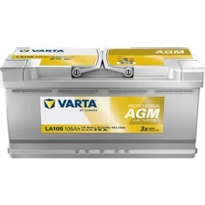 Varta - 840105095 - Battery 950A LA105 Professional Dual Purpose AGM
