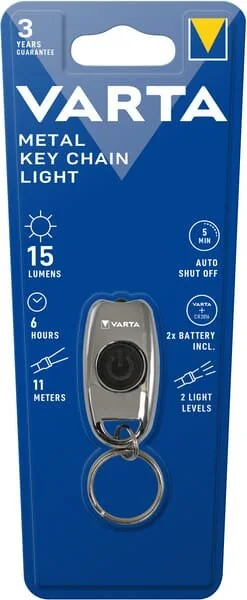 VARTA Consumer Batteries - 16603 - LED Key Chain Torch