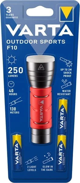 VARTA Consumer Batteries - 17627 - Torch 5 W LED 3 AAA