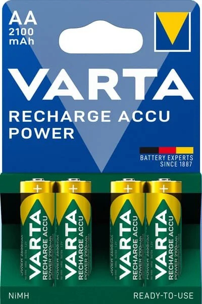 VARTA Consumer Batteries - 567064 - Batteries 4x AA 2100 mAh