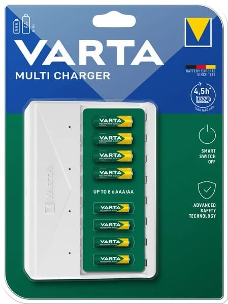 VARTA Consumer Batteries - 57659 - Battery Multi Charger