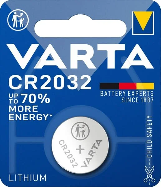 VARTA Consumer Batteries - VT6032 - Batteries CR 2032 Varta
