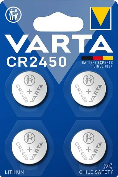 VARTA Consumer Batteries - VT6450101404 - Batteries CR 2450 (4x)