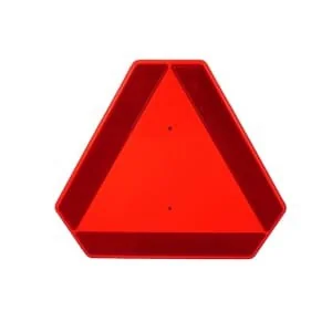 Vignal - 2880000000 - Triangular Warning Sign Plastic Red