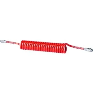 Wabco - 12714527130010 - Silicone Hose, Fi 12x2, Red, M16x1.5, L - 4m