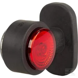 Waś - 1400300293BC - Marker Light LED, Round, 12/, Bolt On, 95x86mm
