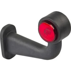 Waś - 1400300297BCP - Marker Light RH LED, Round, 12/, Red, Bolt On, 181x157mm