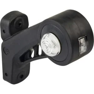 Waś - 1400300569L - Marker Light LH LED, Round, 12/, Amber/Red/White, Bolt On, 130x131mm, Was