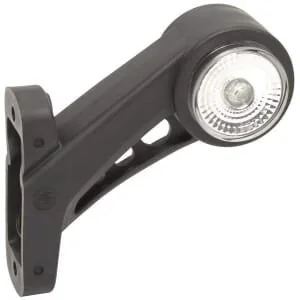 Waś - 1400300581 - Marker Light LH LED, Round, 12/, Amber/Red/White, Bolt On, 131mm