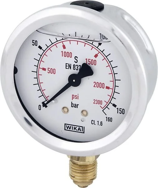 Wika - B711W100160D - Pressure Gauge