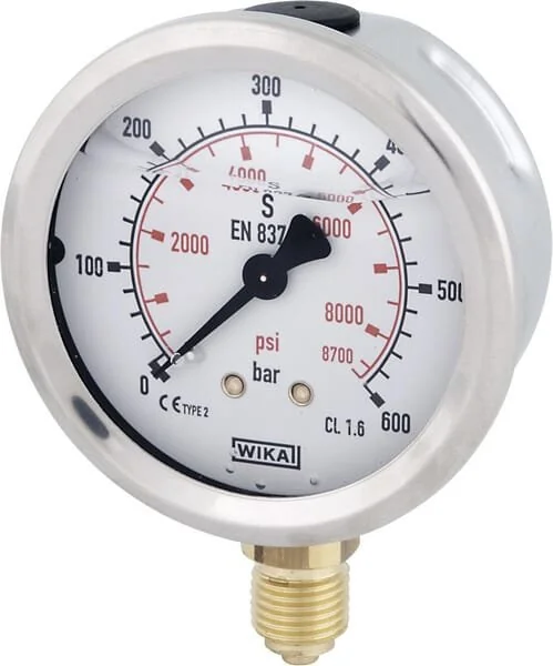 Wika - B711W100600D - Pressure Gauge