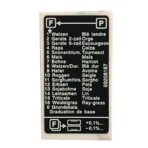 Wile - 99208187 - Sticker - 55 - German / Holland