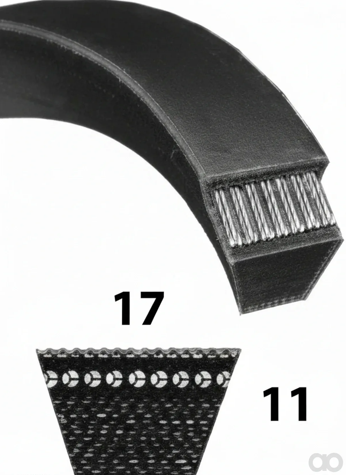 Optibelt - FGP013550 - V-Belt Kevlar 5/8x 84