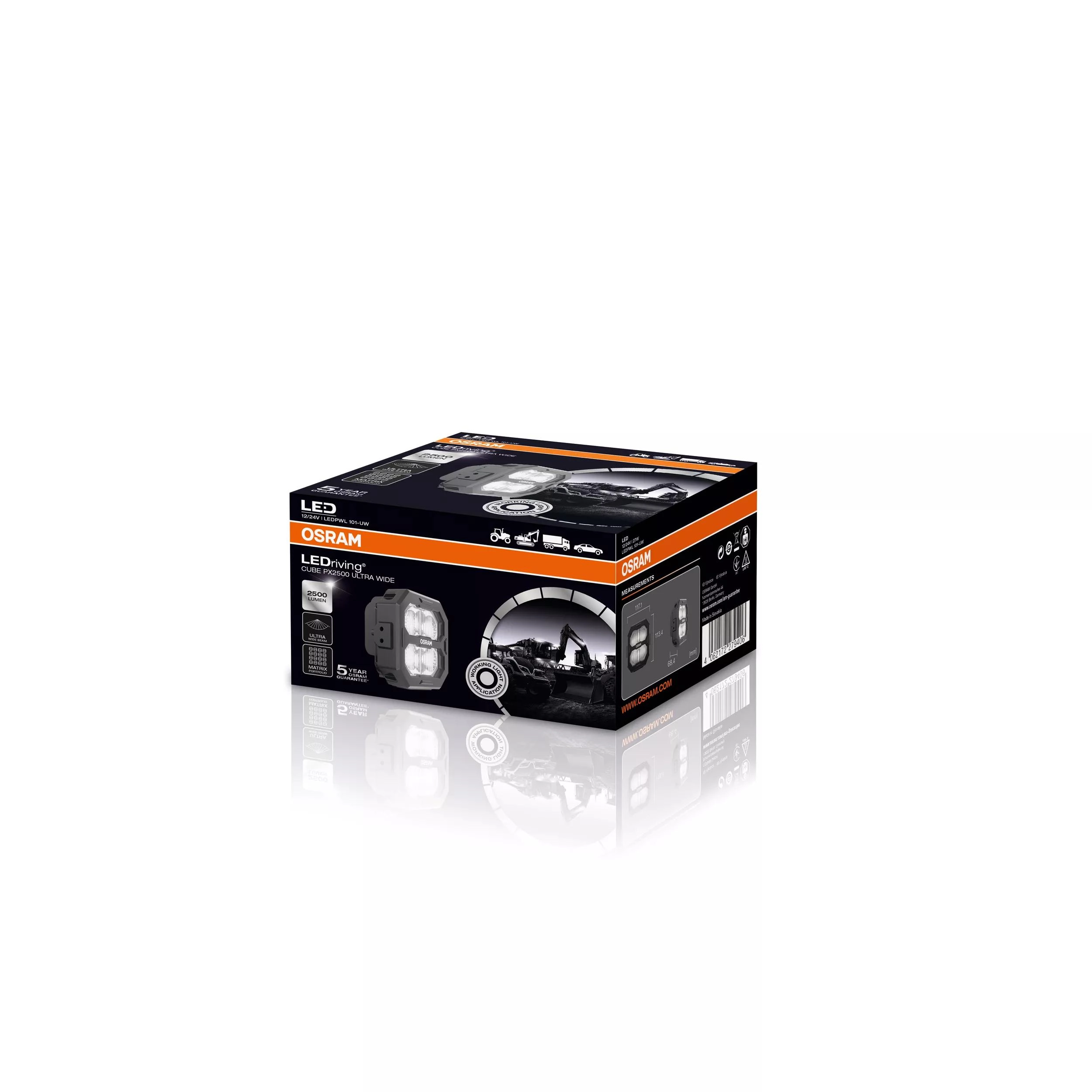 Osram - LEDPWL 101-UW - LEDriving® Cube PX2500 Ultra Wide