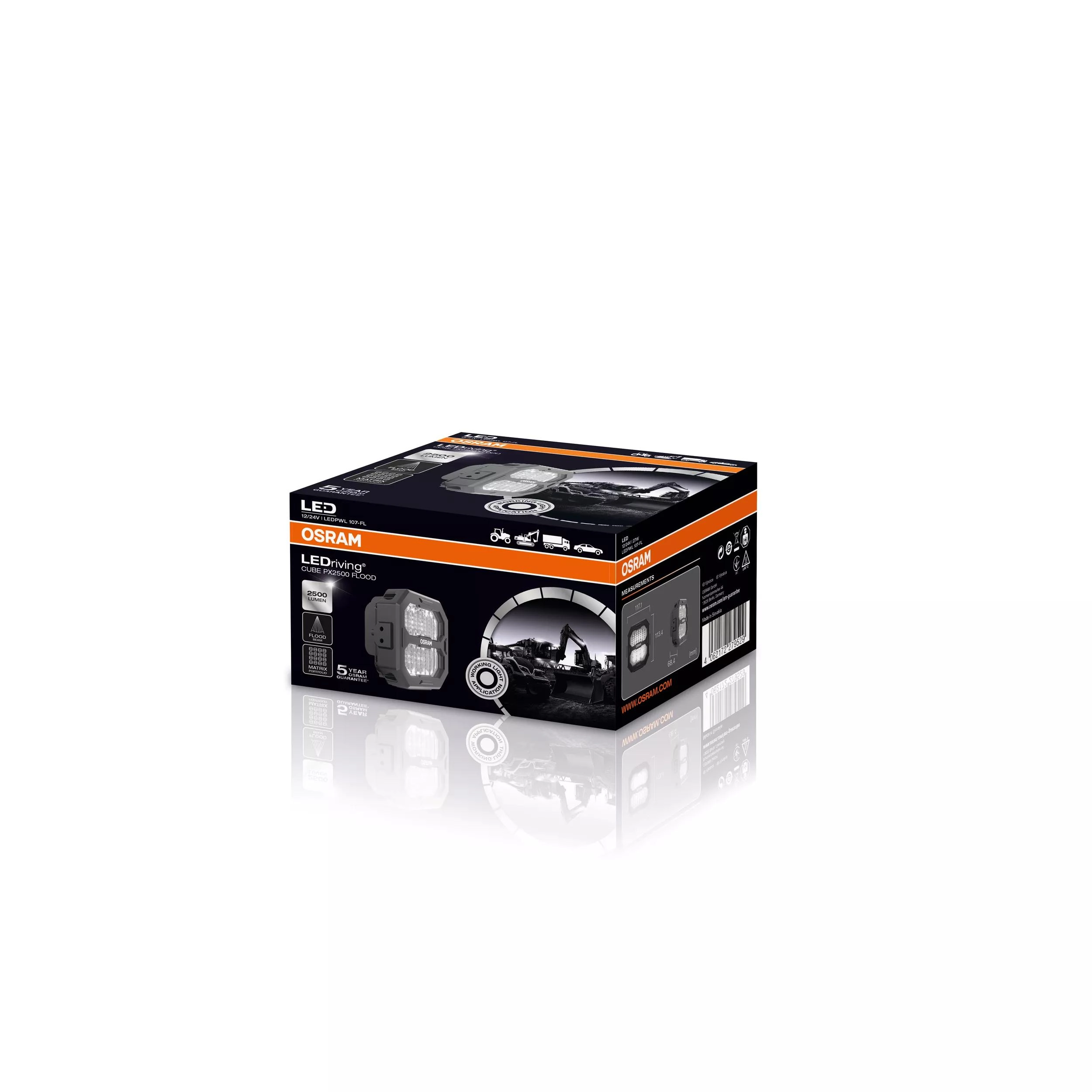 Osram - LEDPWL 107-FL - LEDriving® Cube PX2500 Flood