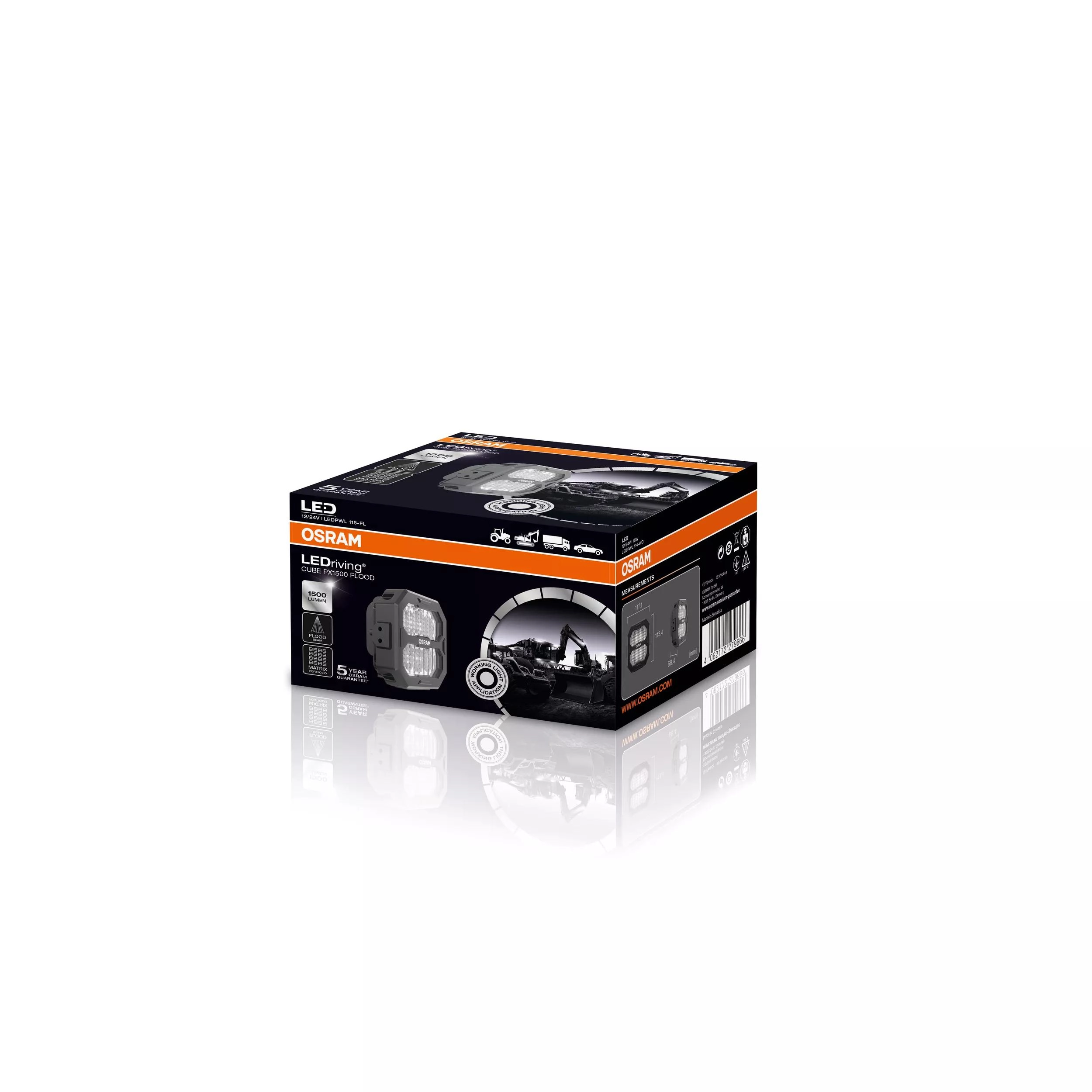 Osram - LEDPWL 115-FL - LEDriving® Cube PX1500 Flood
