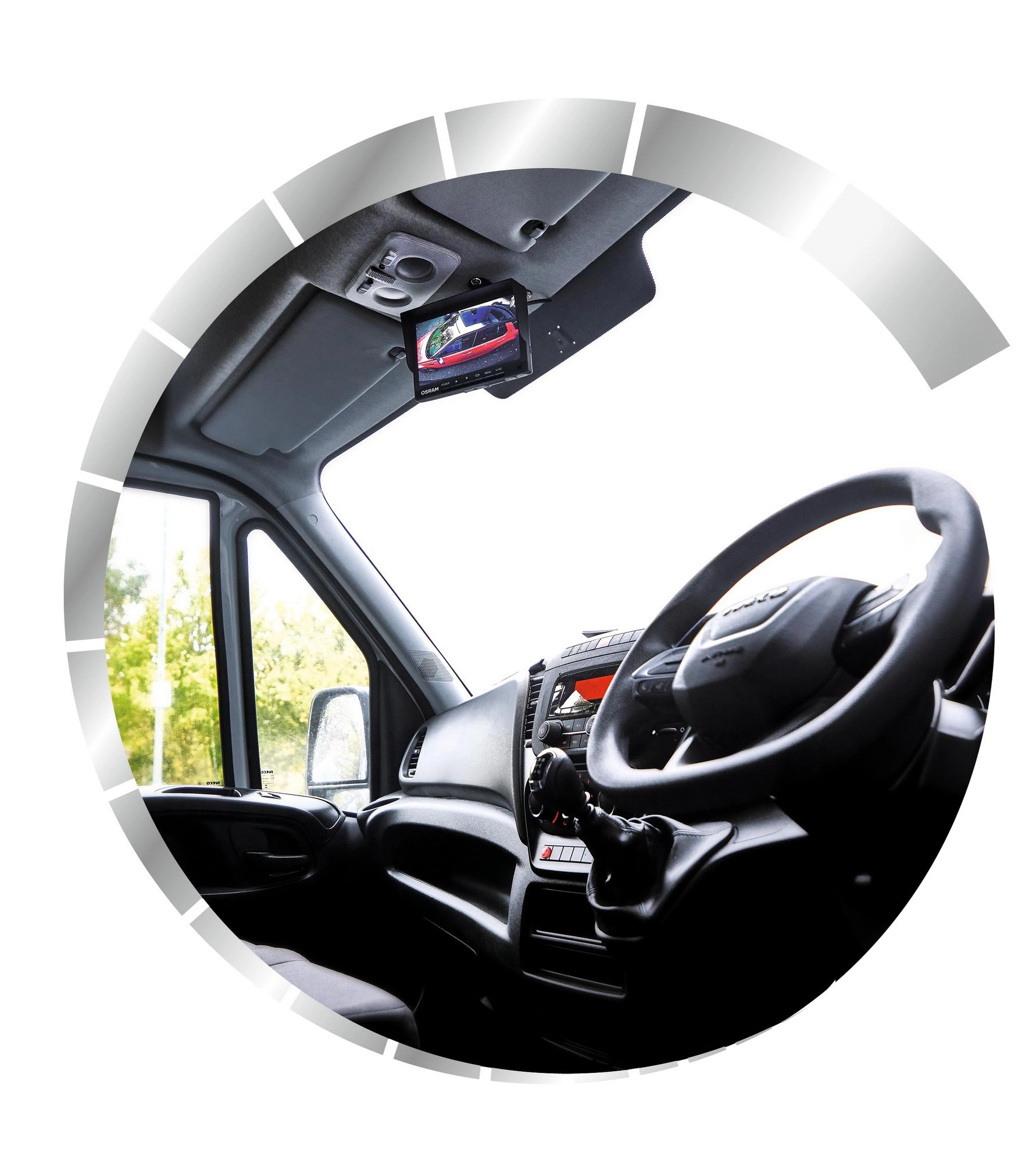 Osram - OCS700N - ROADsight OCS700N 7" Wired Reversing Camera System