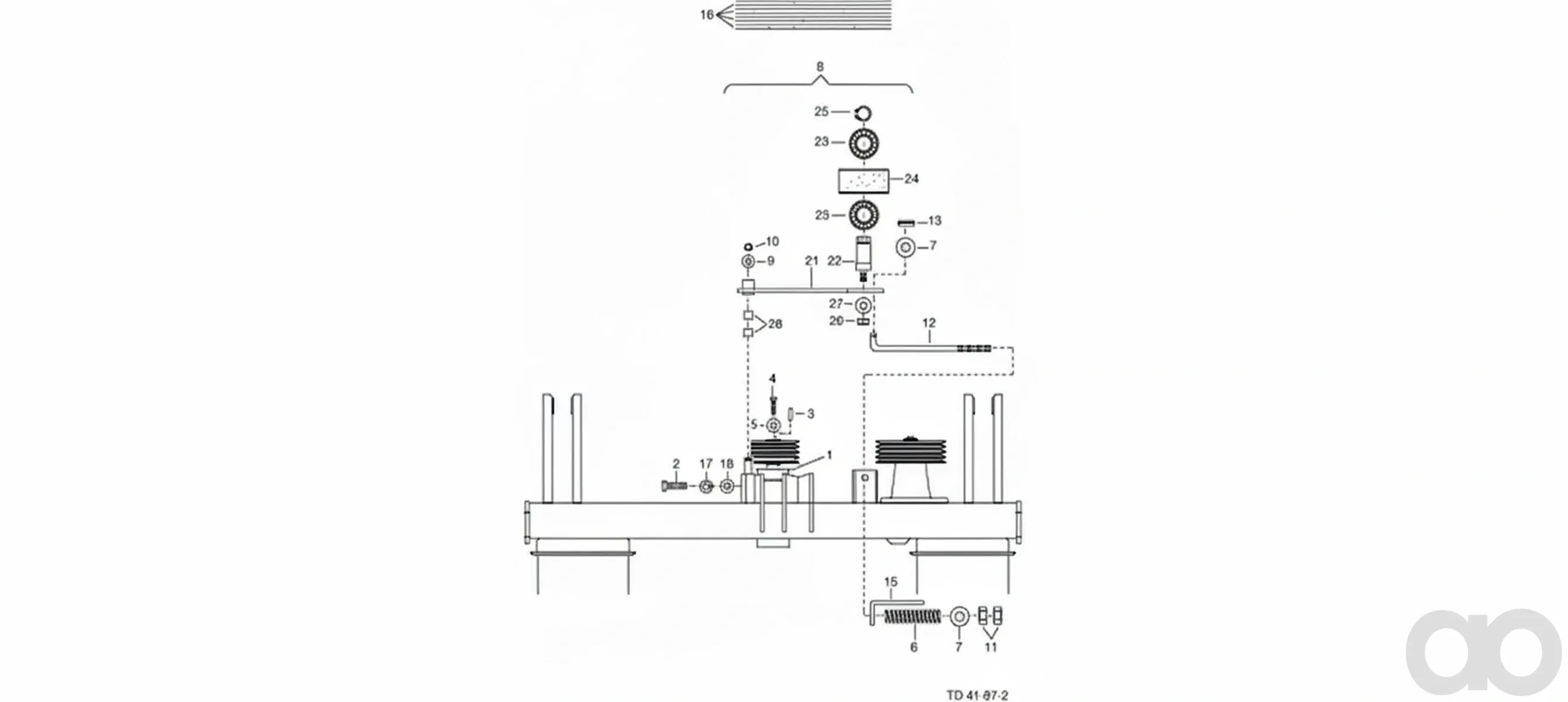 Pöttinger-00333800240 - Clamping bolt