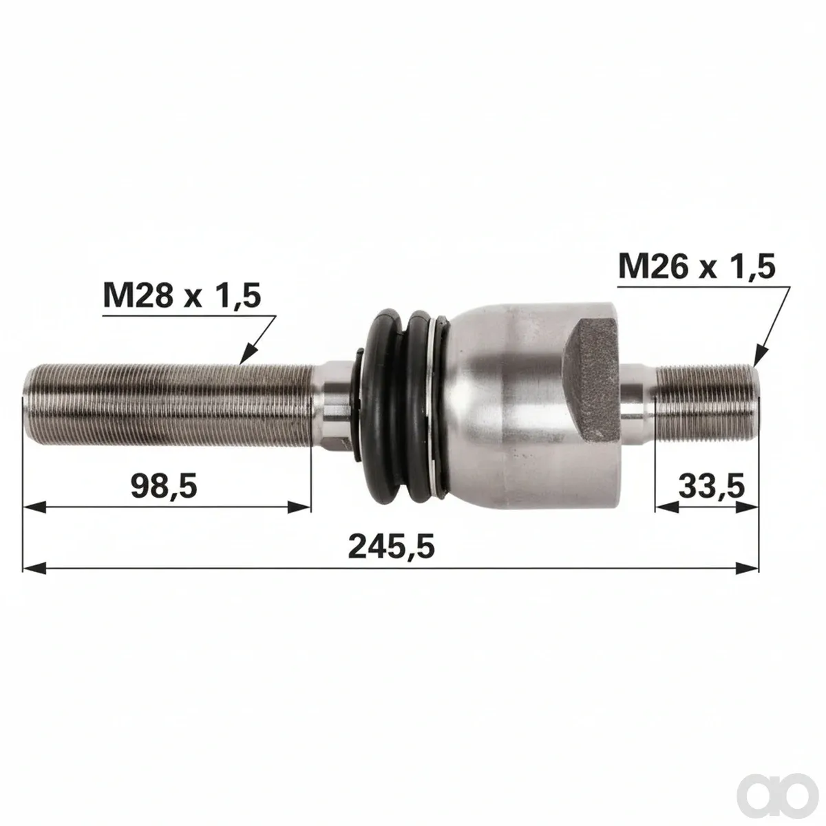 Prillinger-00110243 - Axial joint M28x1.5/M26x1.5 for (00110243)