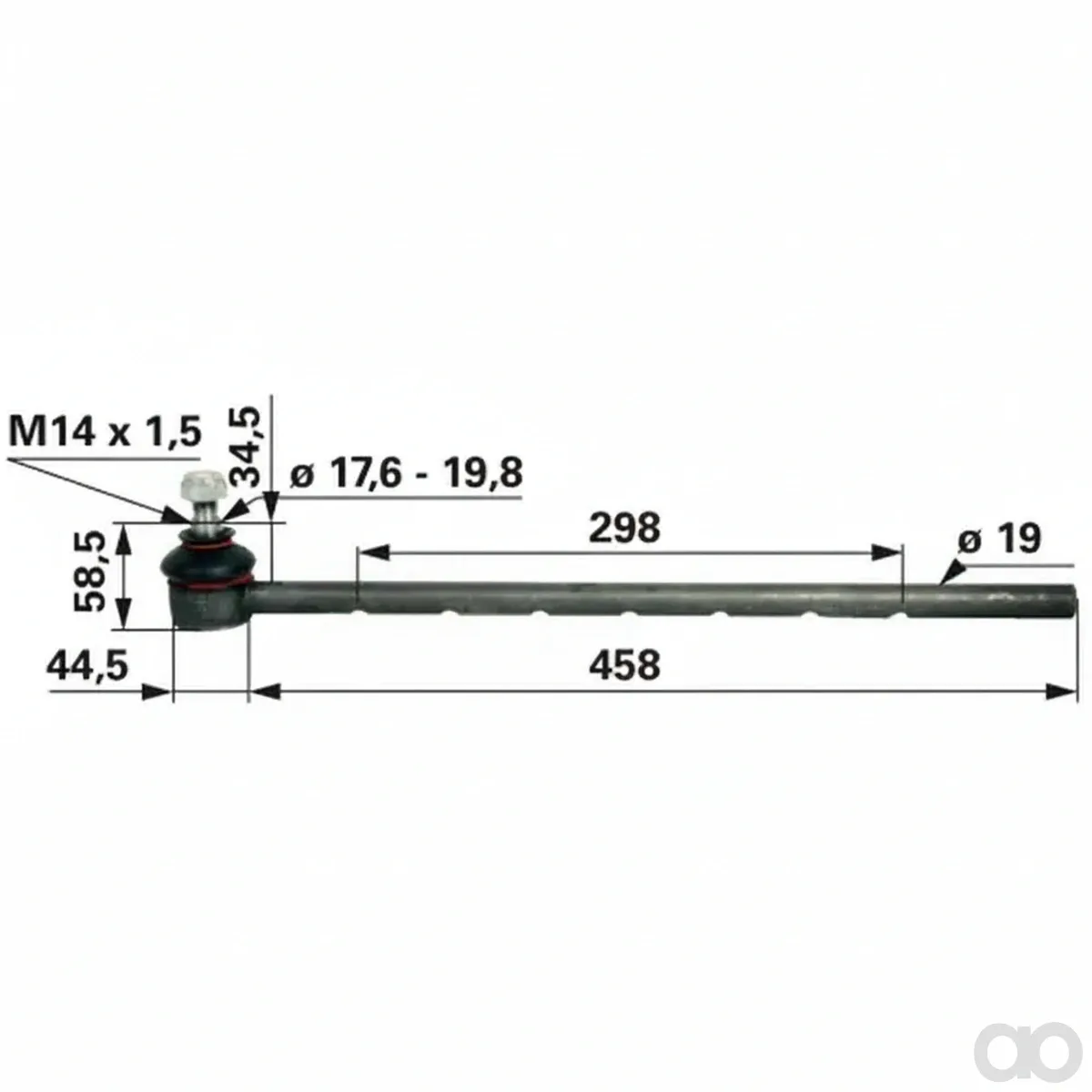 Prillinger-00110254 - Ball joint replacement for Ford (00110254)