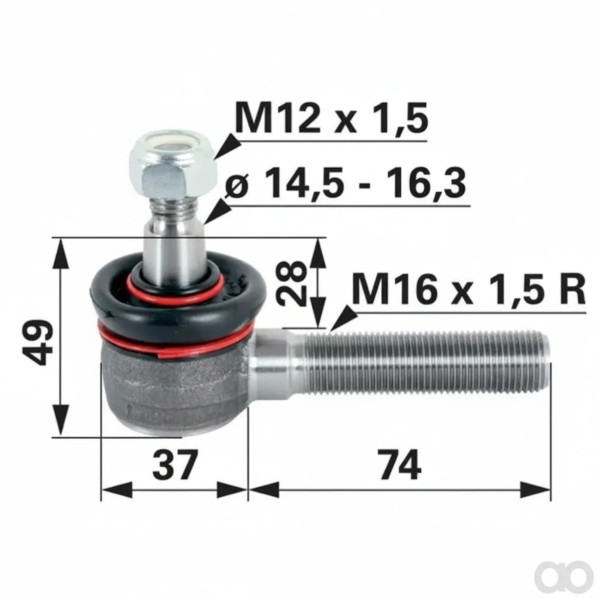 Prillinger-00110406 - Ball Joint Instead Of Same (00110406)