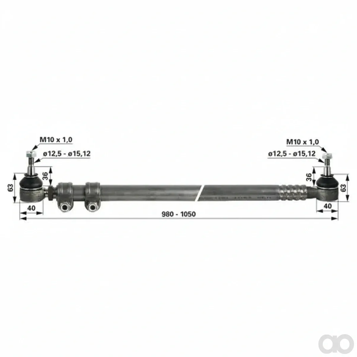 Prillinger-00110872 - Tie Rod For Deutz Fahr (00110872)