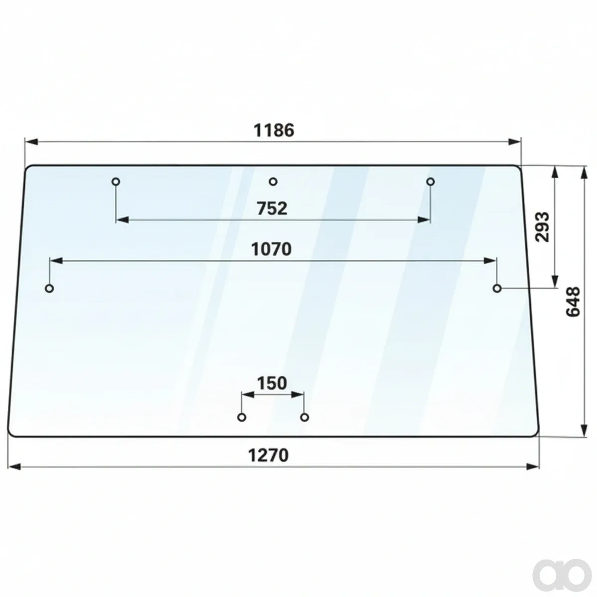 Prillinger-00115112 - Windshield And Rear Window A (00115112)
