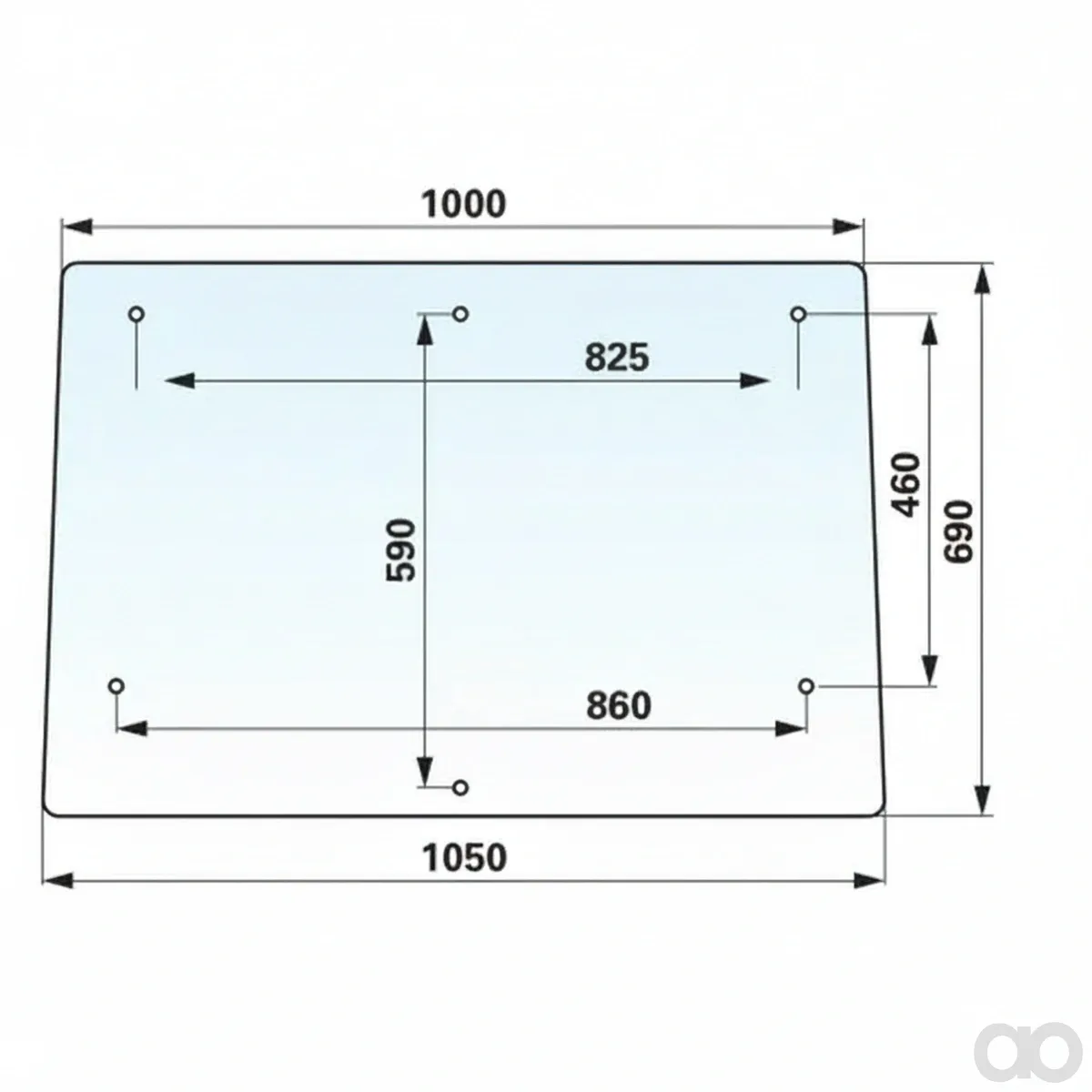 Prillinger-00115146 - Rear Window Color Clear Instead (00115146)