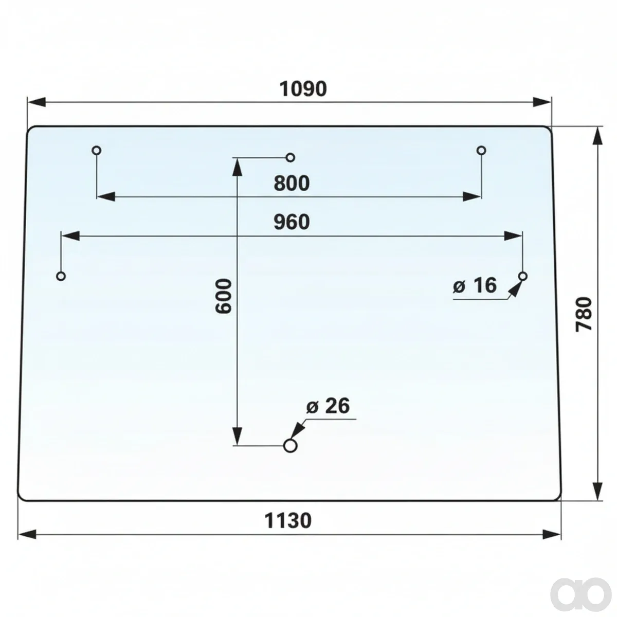 Prillinger-00115158 - Windshield Color Clear Instead (00115158)