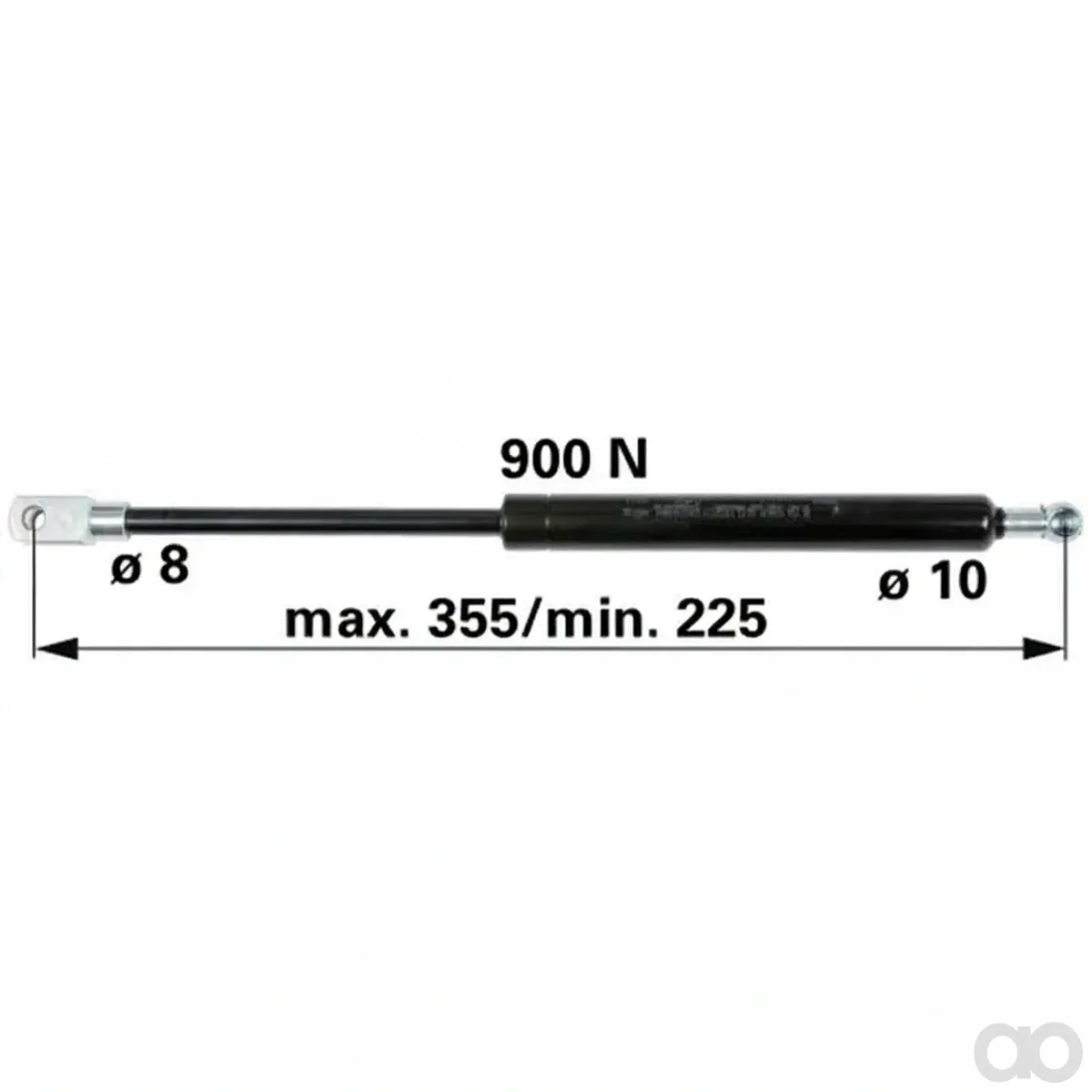 Prillinger-00115672 - Gas spring for hood Z (00115672)