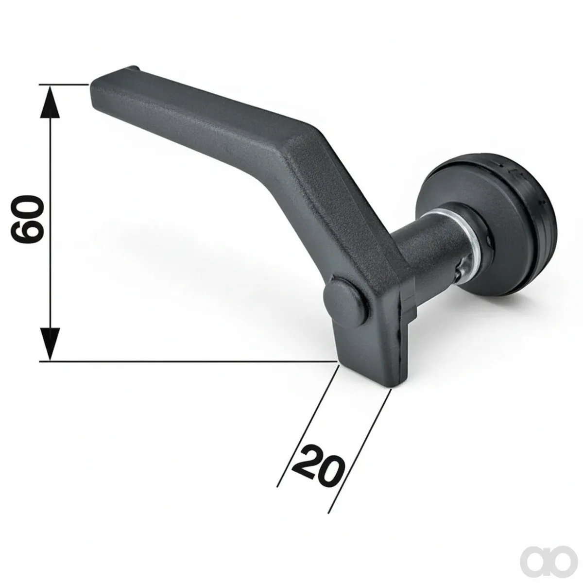 Prillinger-00117035 - Window latch left complete (00117035)
