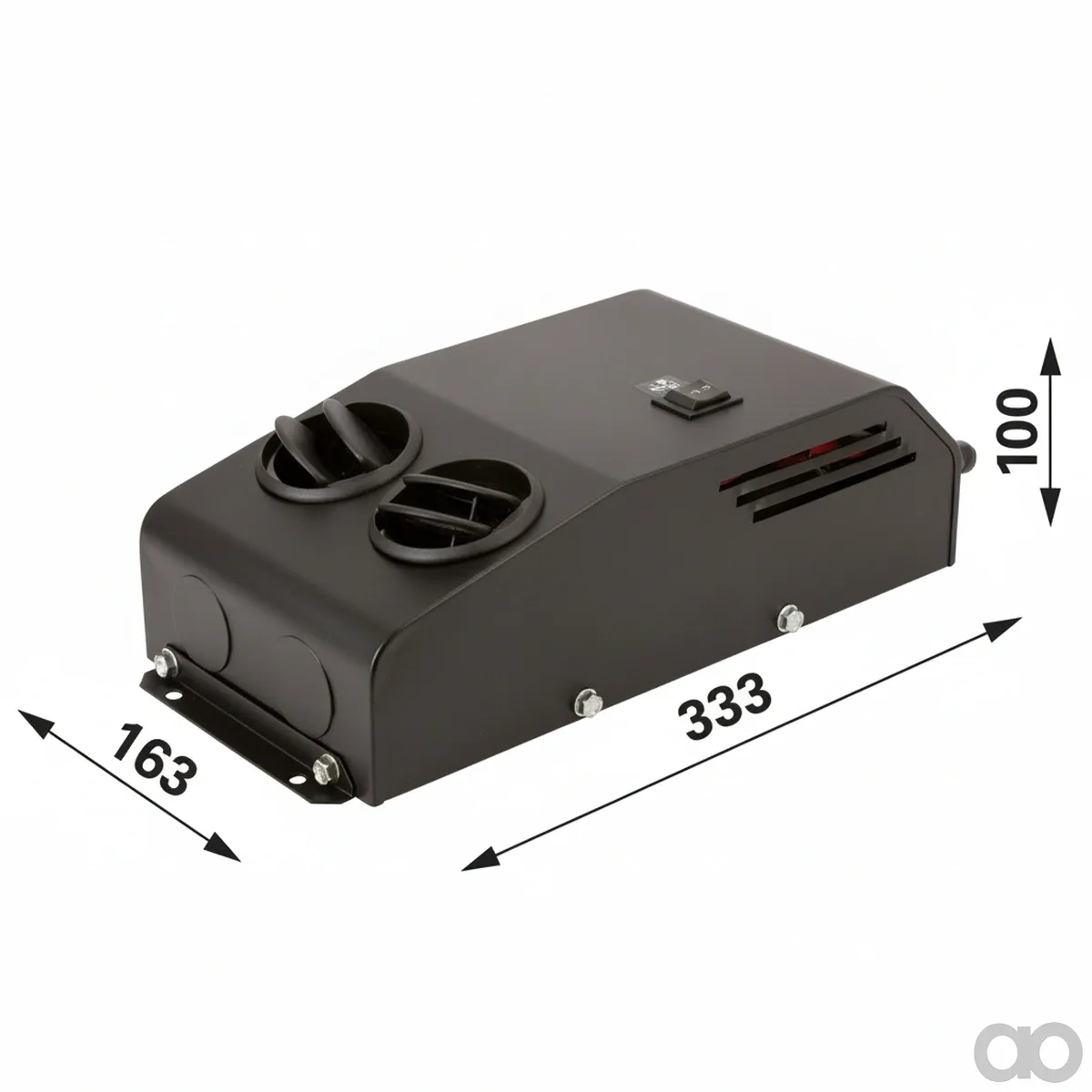 Prillinger-00118048 - Cabin heater 12V, 2 stages, (00118048)
