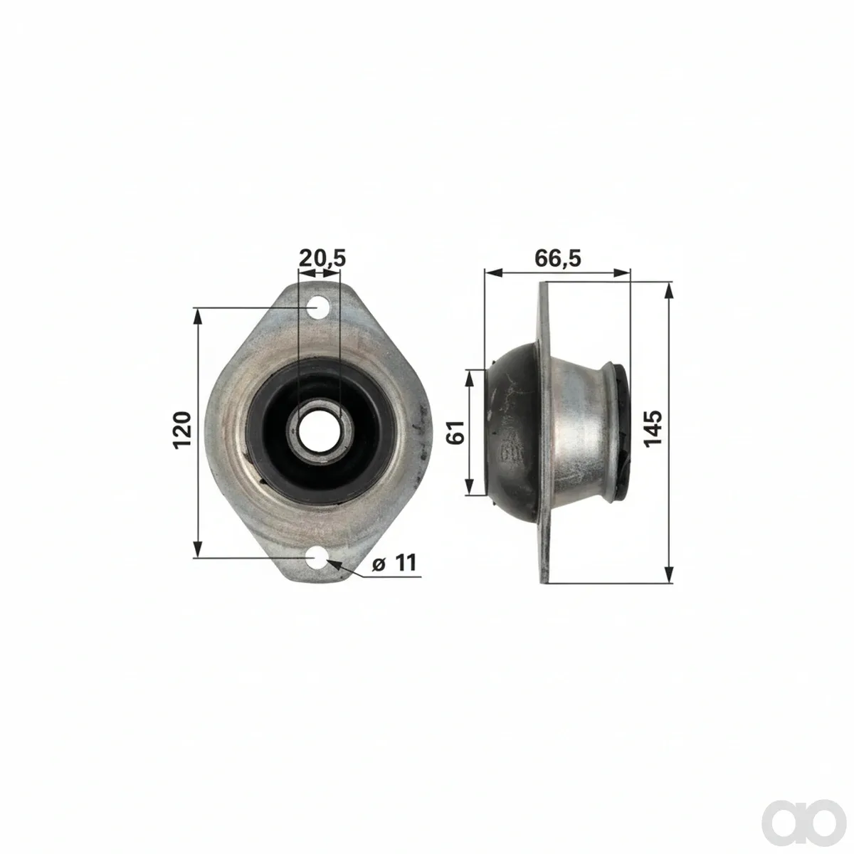 Prillinger-00118972 - Cabin mount Replacement for Mas (00118972)