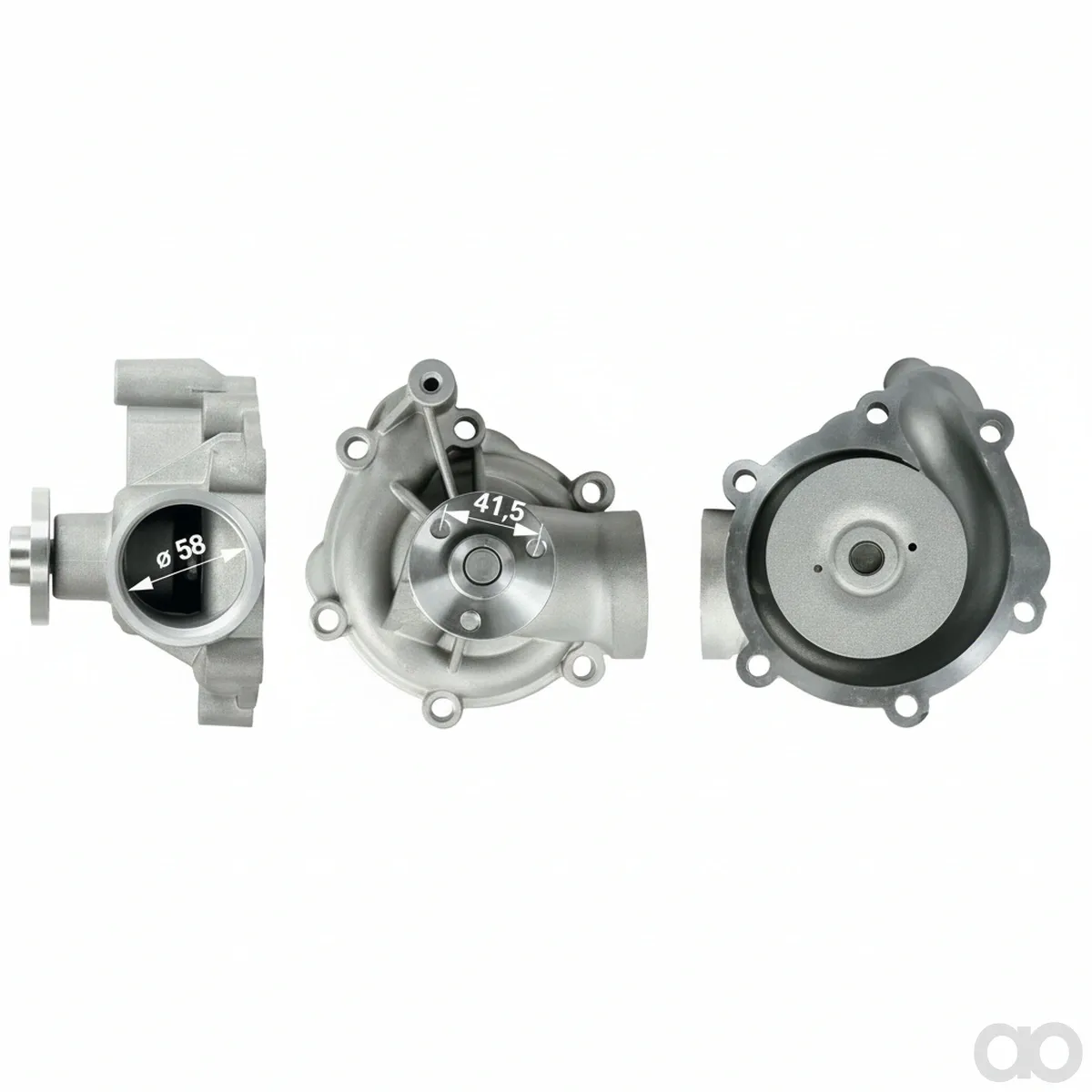 Prillinger-00128515 - Water pump for Fendt (00128515)