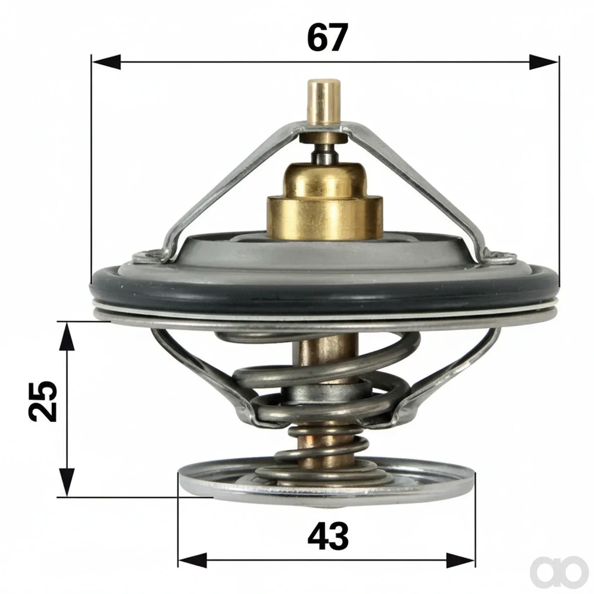 Prillinger-00128552 - Thermostat for Fendt (00128552)