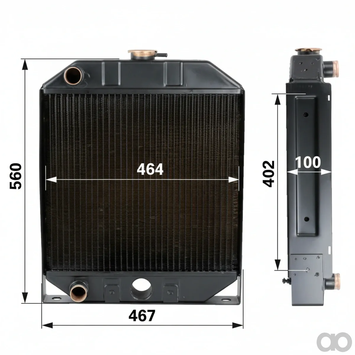 Prillinger-00129104 - Radiator To Steyr T188 (00129104)