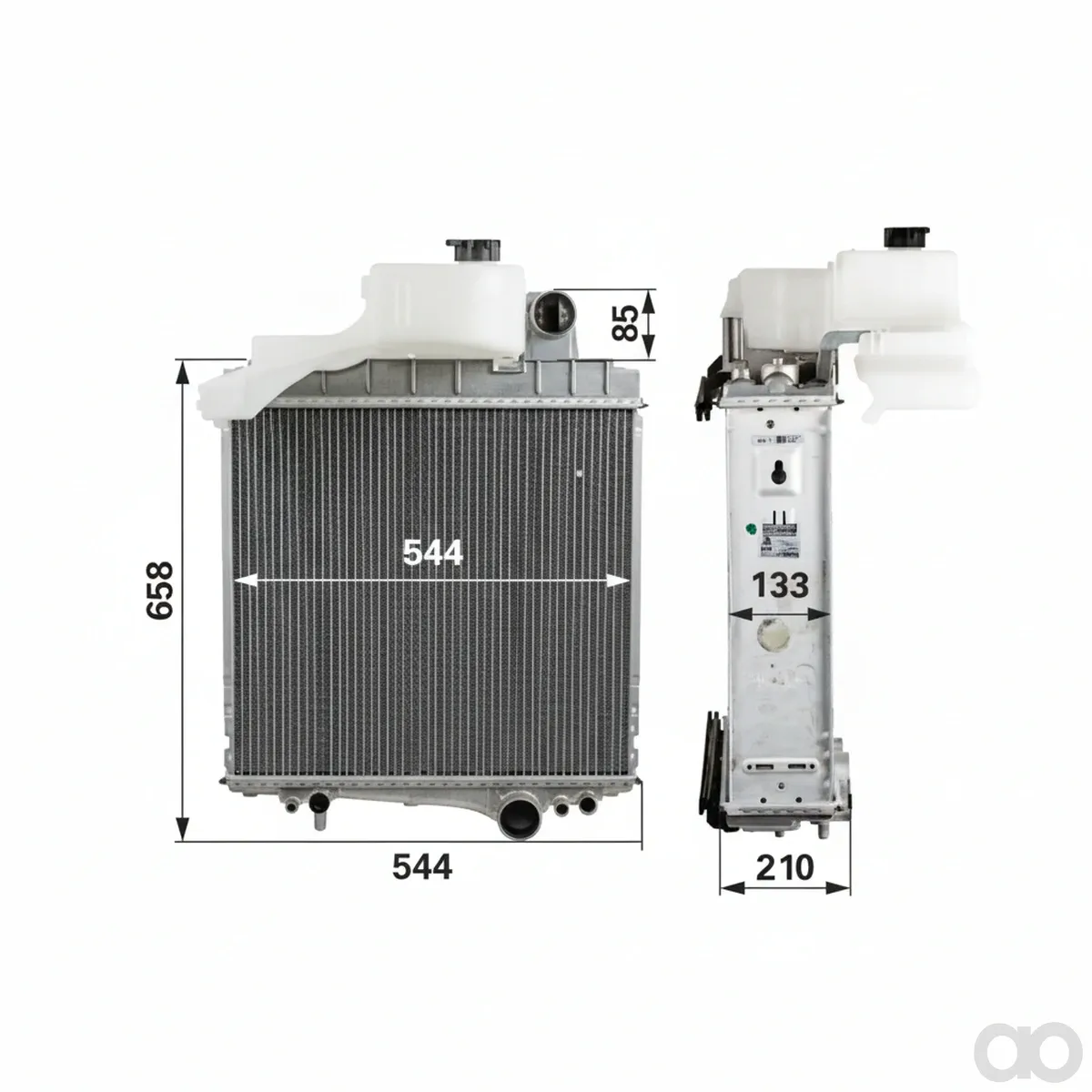 Prillinger-00129226 - Radiator Instead Of John Deere (00129226)