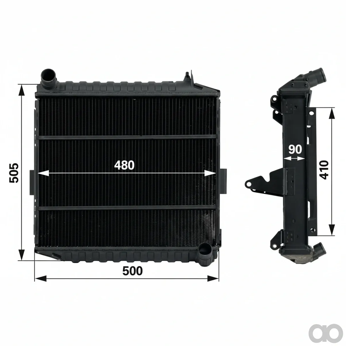Prillinger-00129419 - Radiator To Deutz Fahr (00129419)