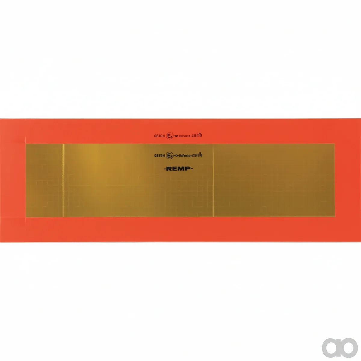 Prillinger-00130993 - Rear marking plate 570X200 M (00130993)