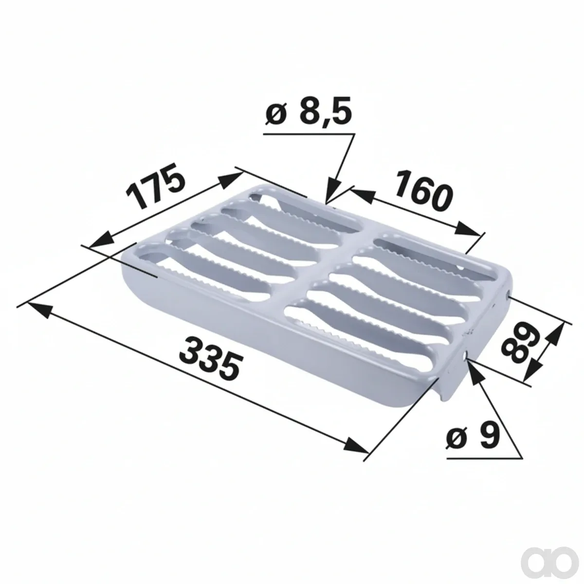 Prillinger-00133248 - Step Plate For Fendt (00133248)