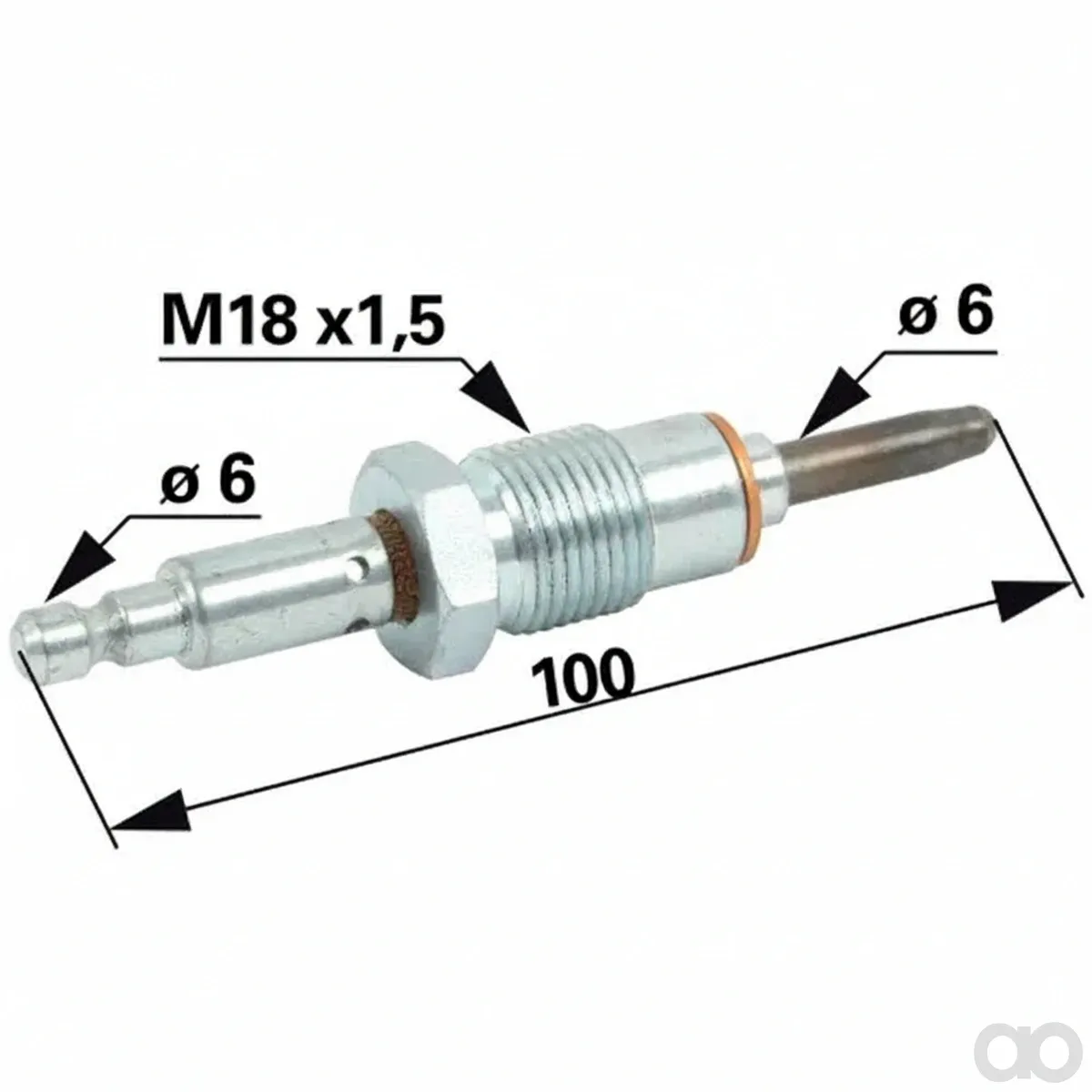 Prillinger-00134323 - Glow Plug M18X1.5 (00134323)