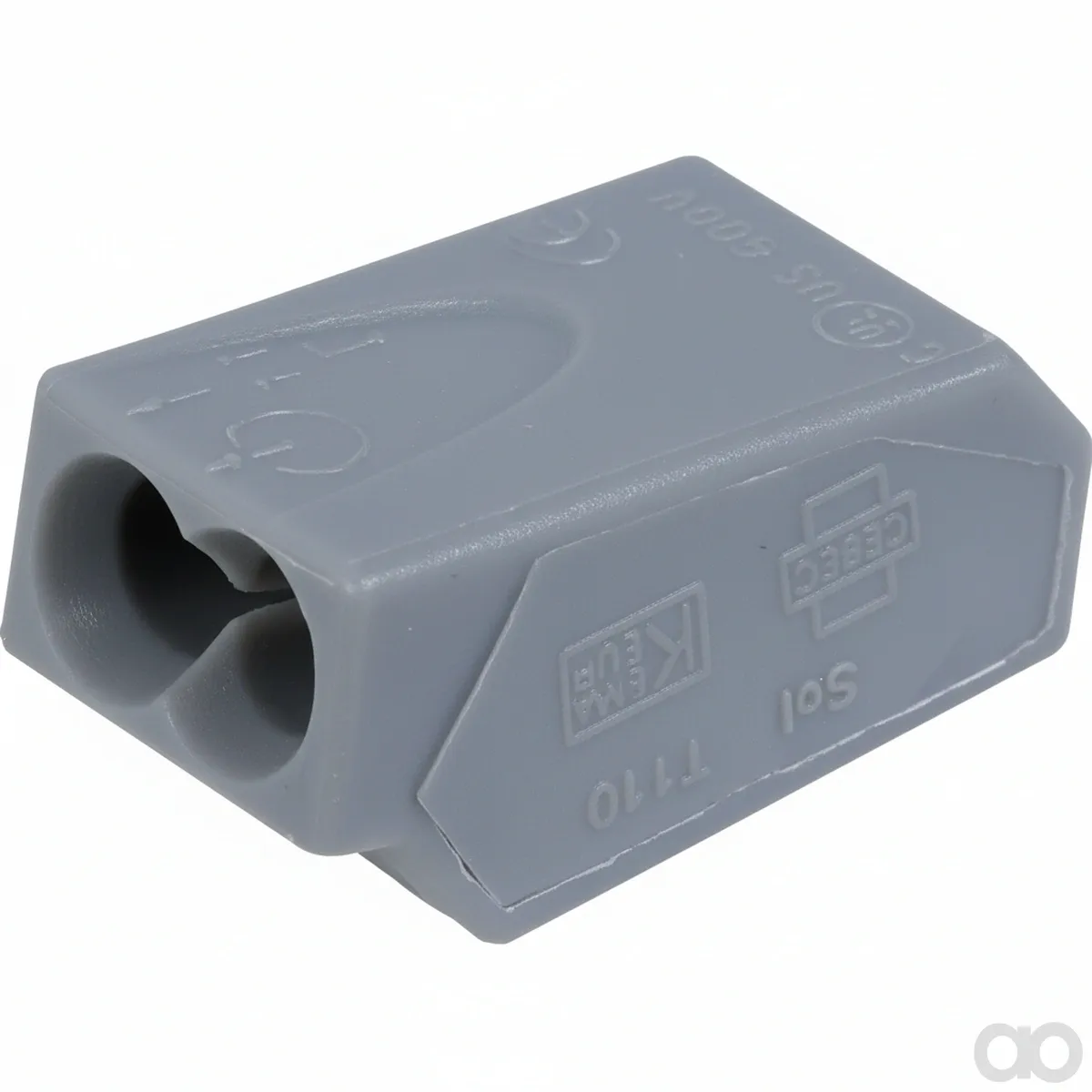 Prillinger-00138425 - Terminal block 2 pole 100 pcs. (00138425)