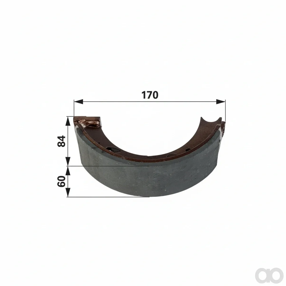 Prillinger-00145534 - Brake Shoe 180X60, Instead Vo (00145534)