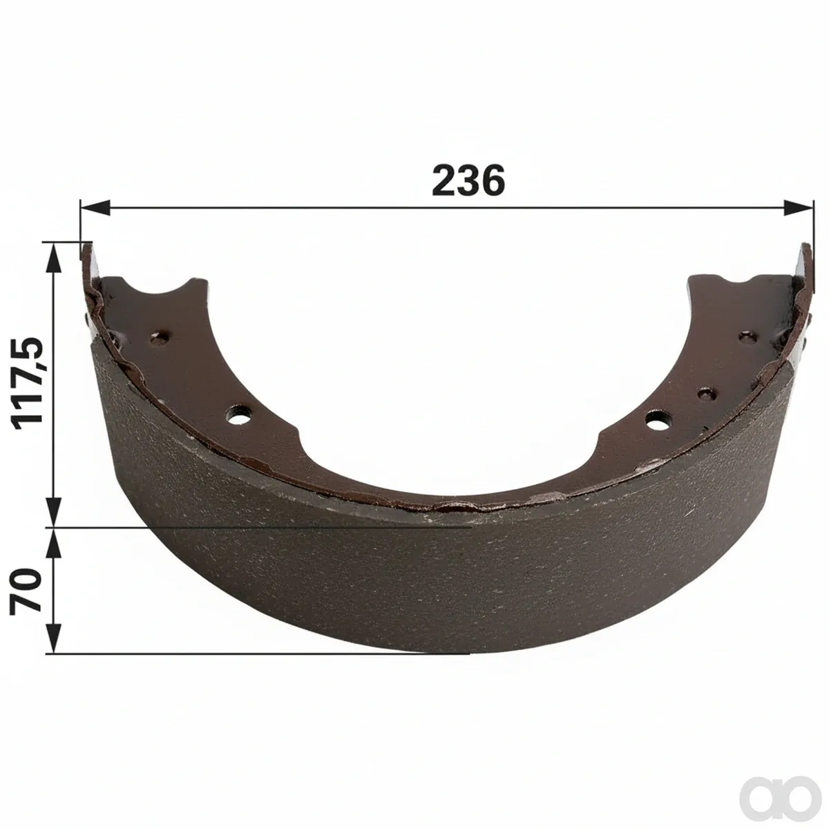 Prillinger-00145871 - Brake Shoe 250X70 Mm For Deutz (00145871)