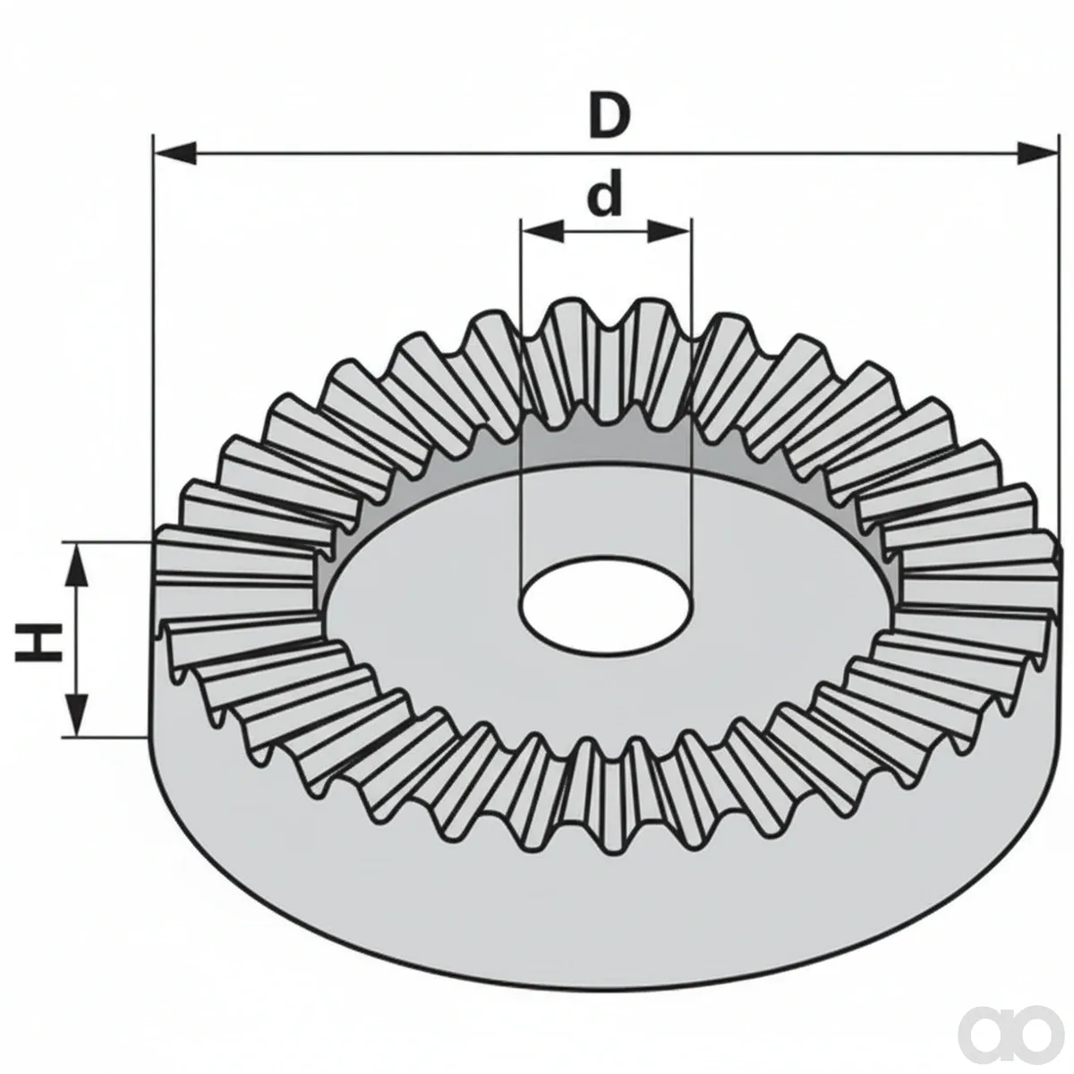 Prillinger-00182051 - Toothed Washer Diameter 90 Mm (00182051)