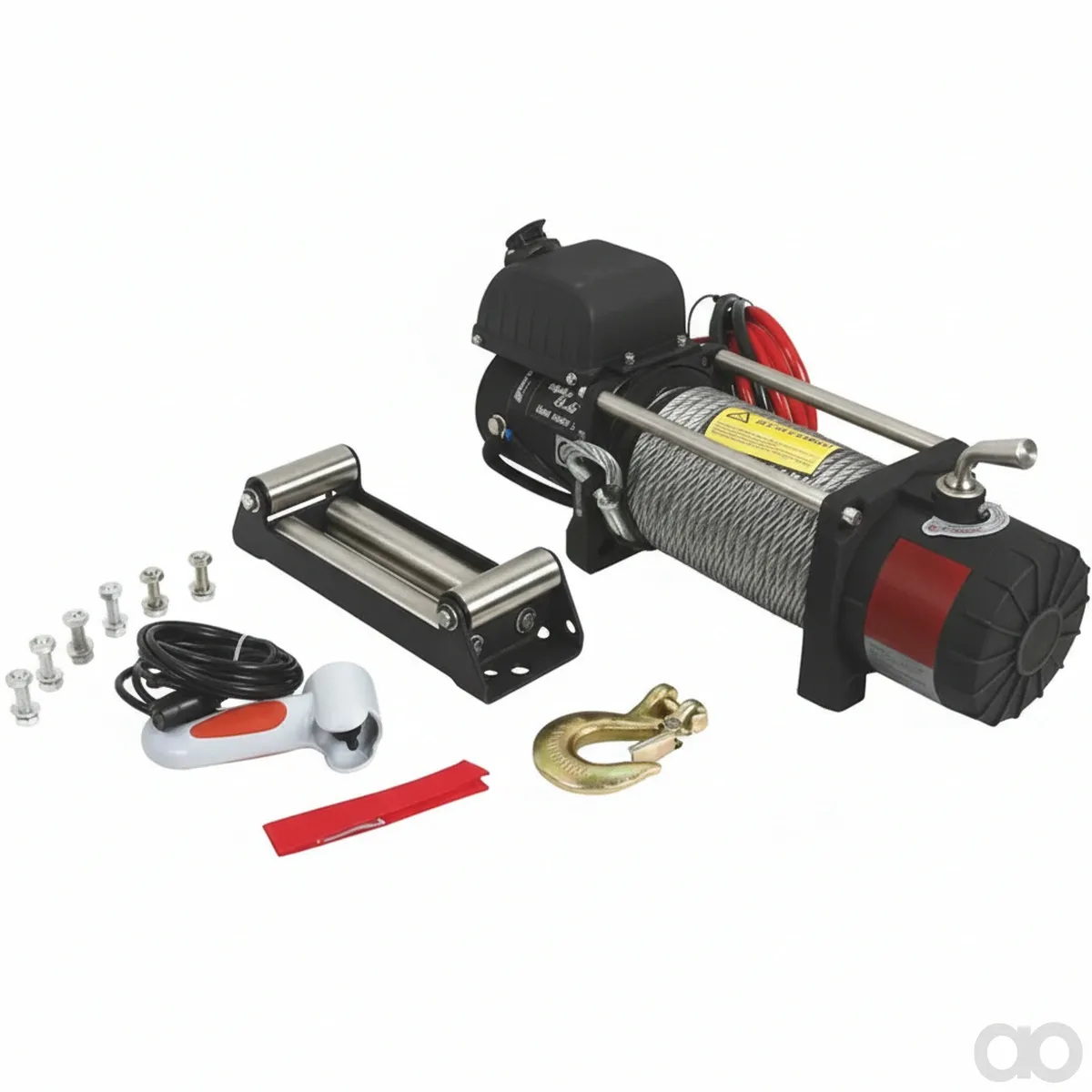 Prillinger-00186263 - Winch HSW9500 12V pulling force (00186263)