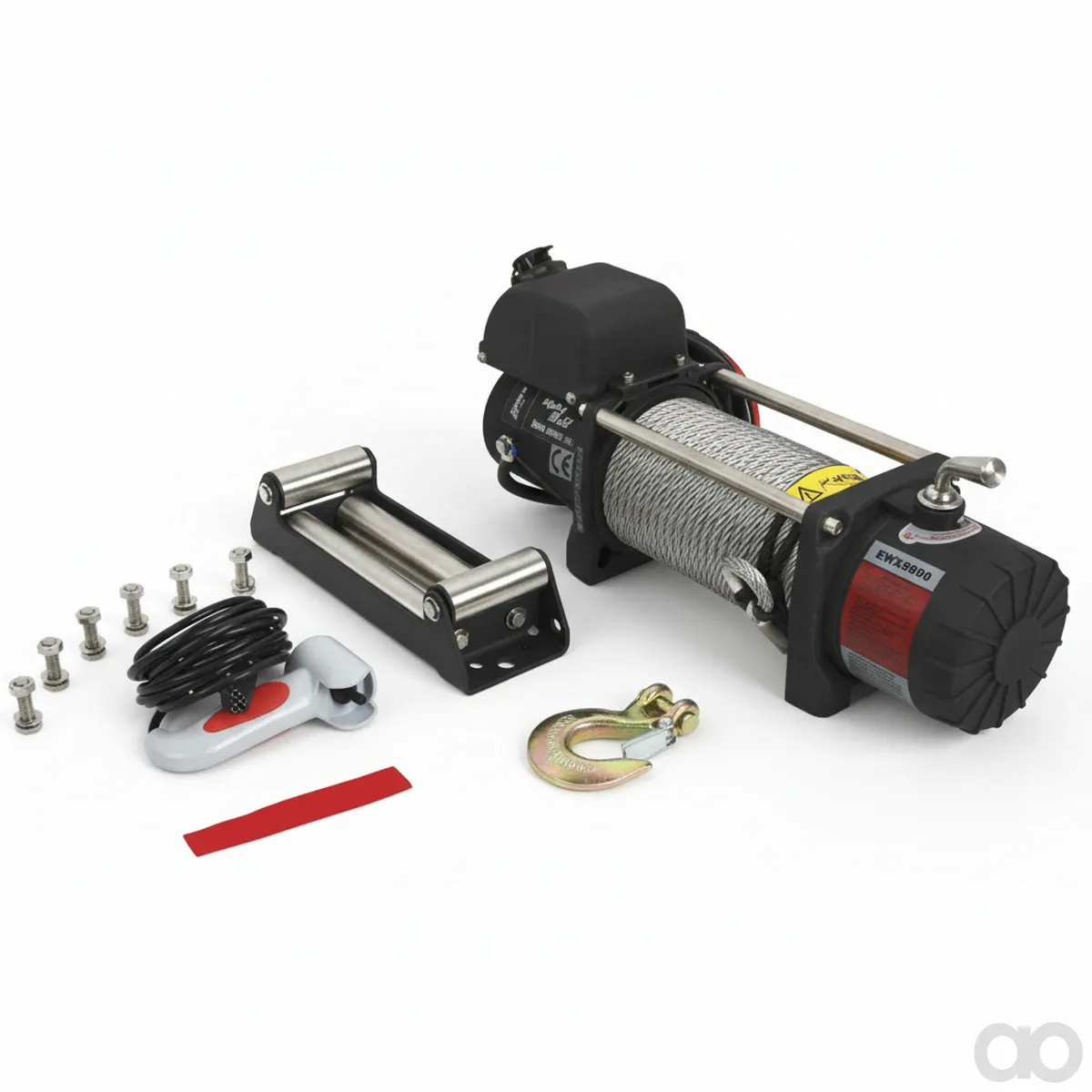 Prillinger-00186264 - Winch HSW9500 24V pulling force (00186264)