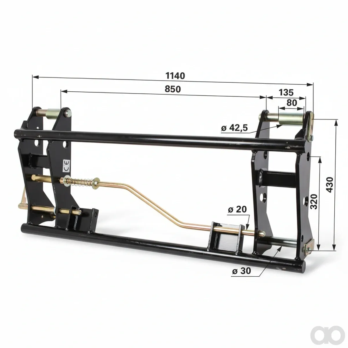 Prillinger-00190043 - Quick-change frame locking (00190043)